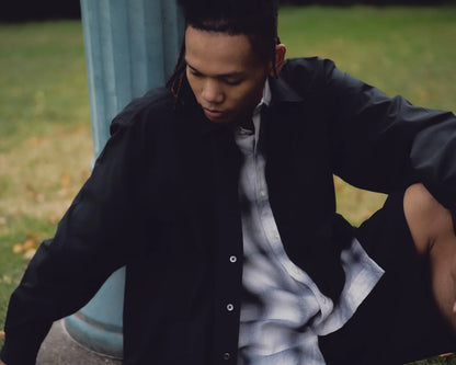 QUICK DRY STRETCH OPEN COLLAR SHIRT