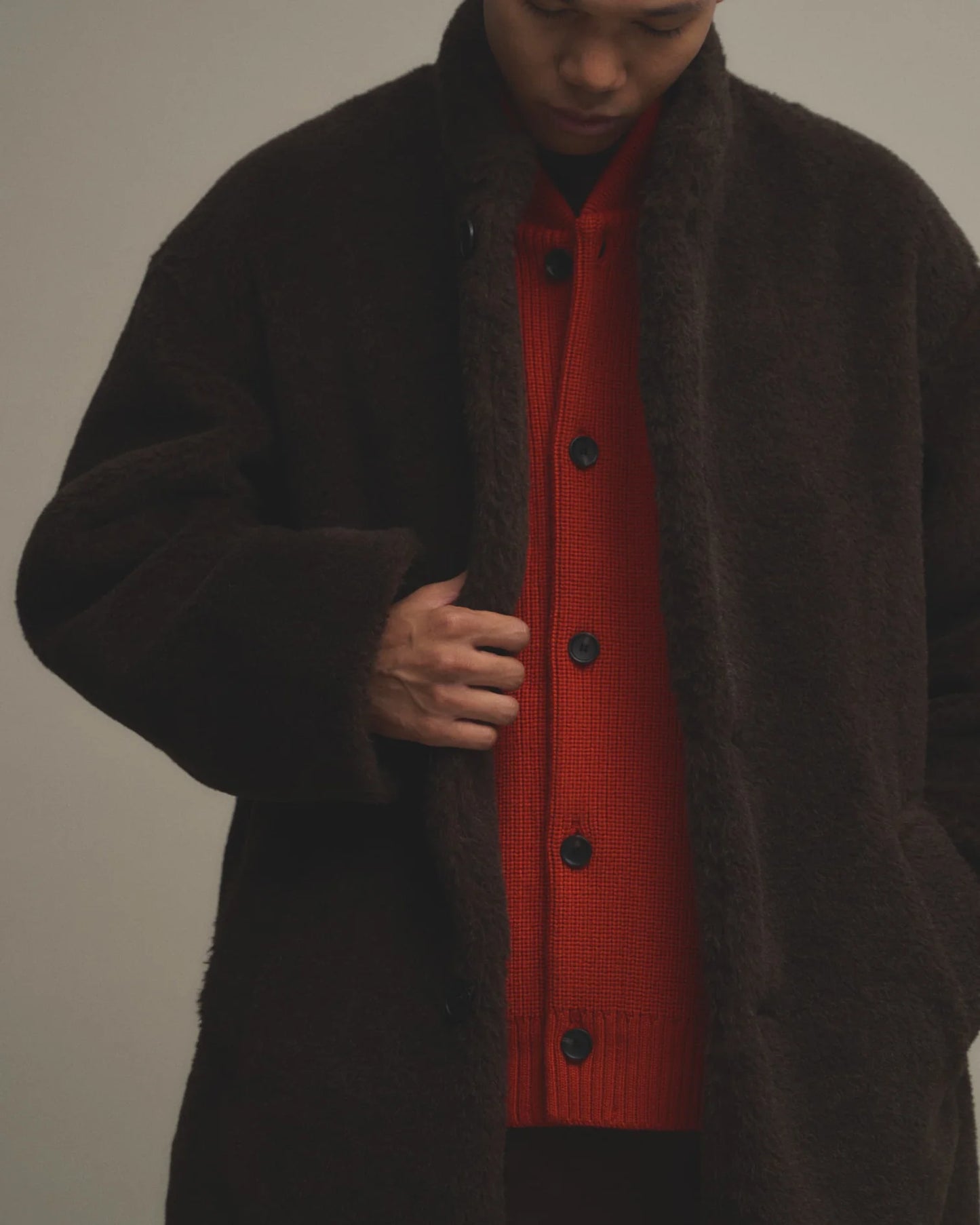 【予約商品】MERINO WOOL KNIT BLOUSON