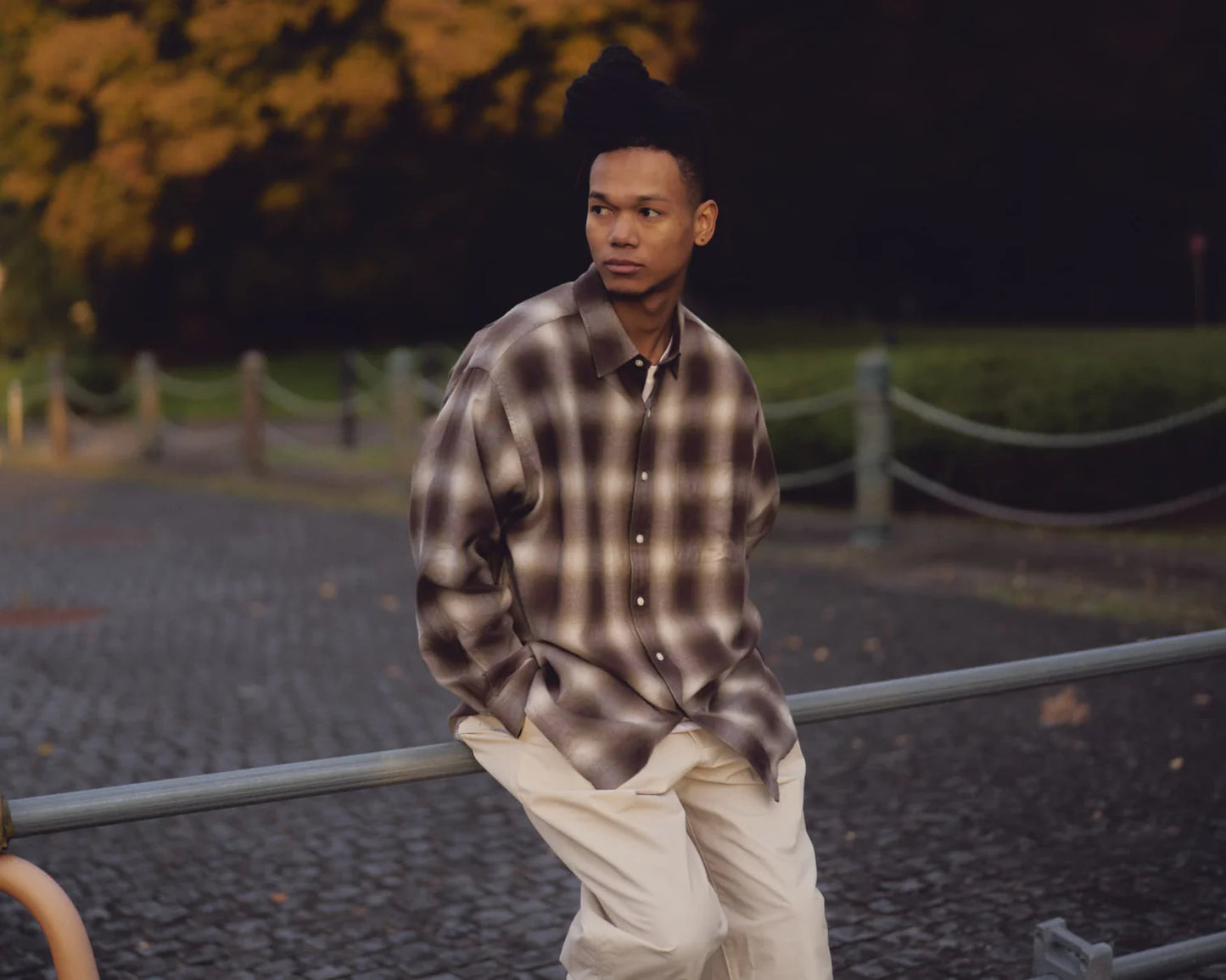 OMBRE PLAID SHIRT (予約商品)