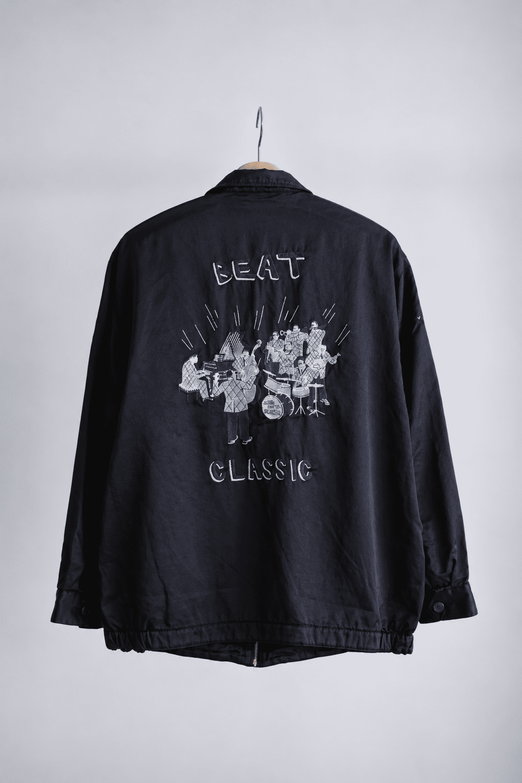 SATCHEL MOUTH ORCHESTRA REVERSIBLE ZIP UP JACKET