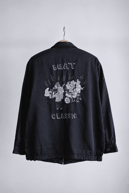SATCHEL MOUTH ORCHESTRA REVERSIBLE ZIP UP JACKET