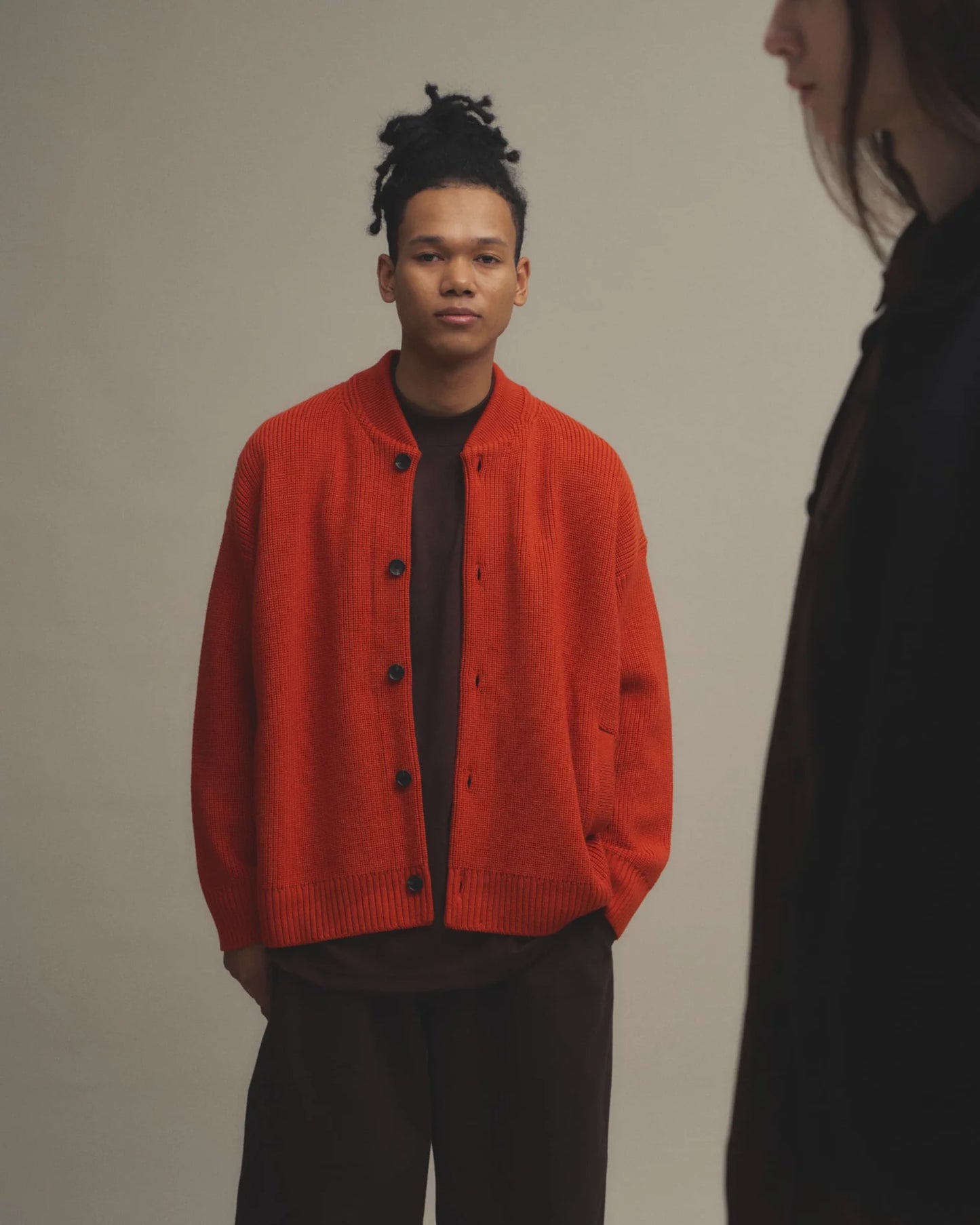 【予約商品】MERINO WOOL KNIT BLOUSON