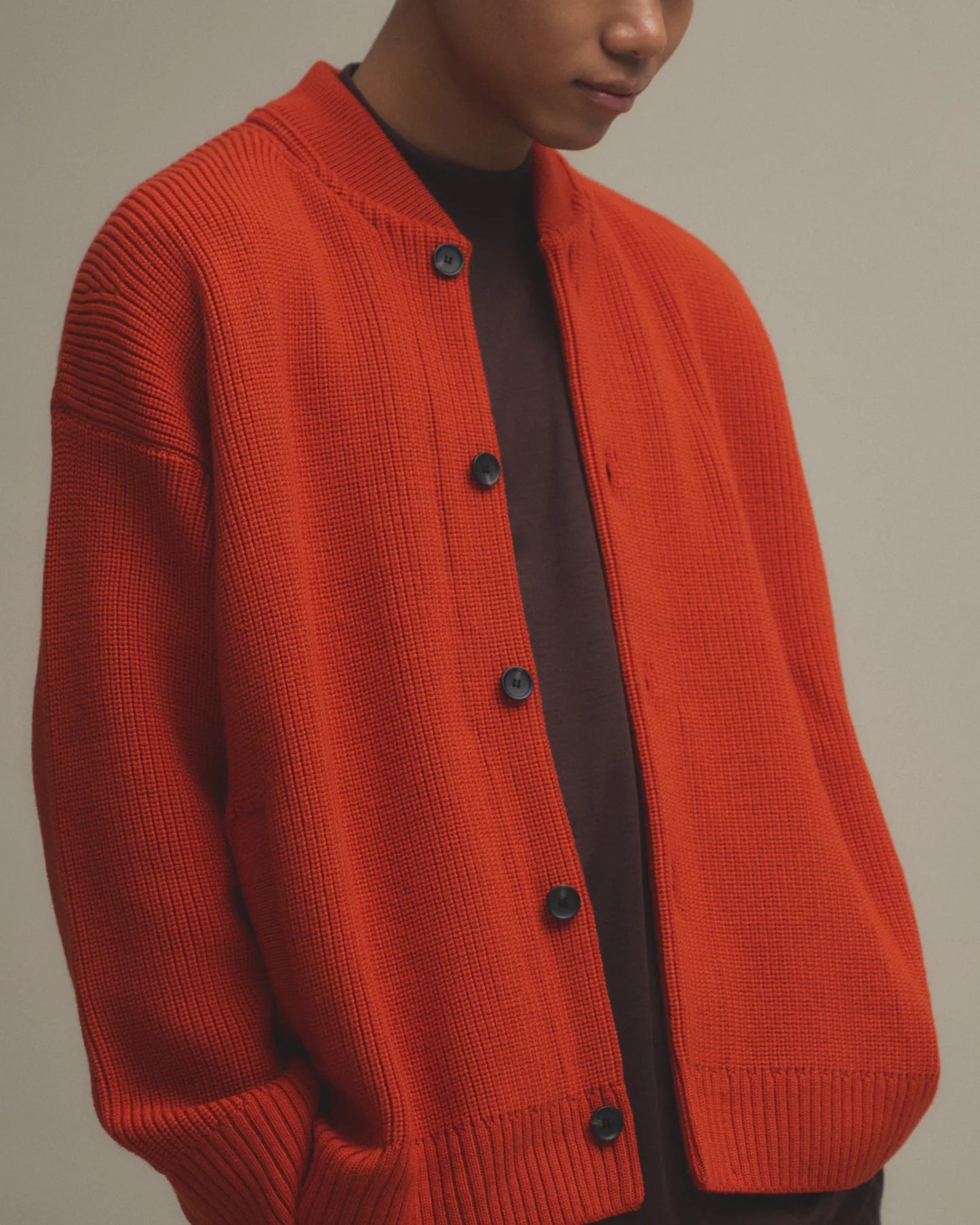 【予約商品】MERINO WOOL KNIT BLOUSON