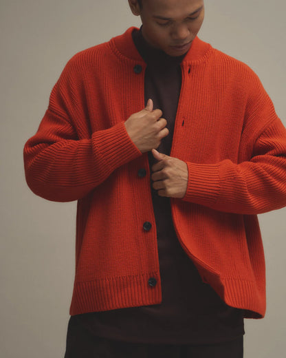 【予約商品】MERINO WOOL KNIT BLOUSON
