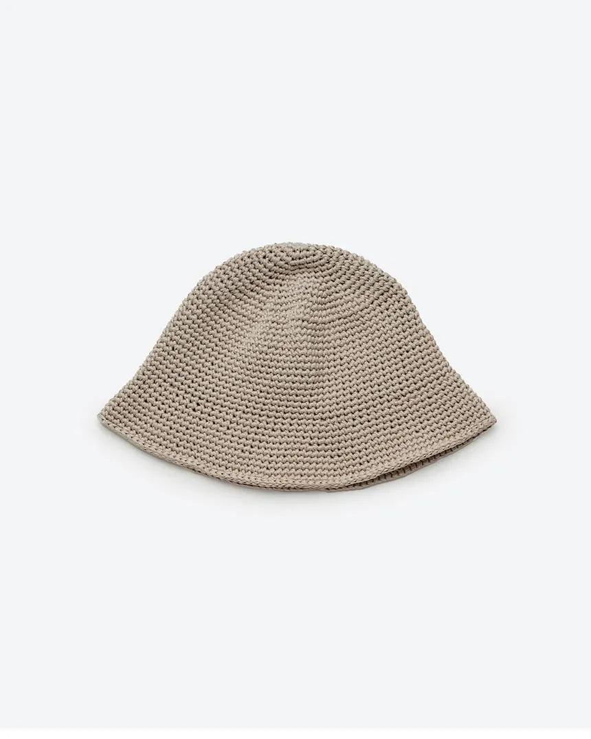 POLY HAND KNIT BUCKET HAT