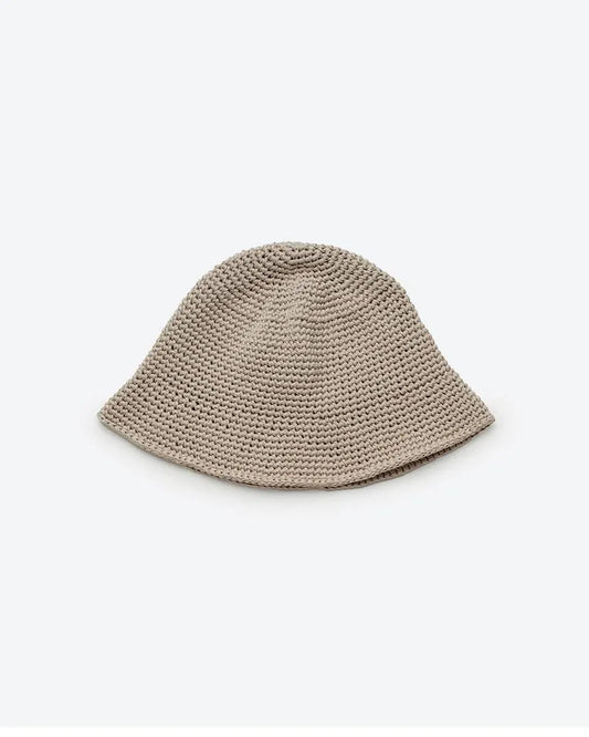 POLY HAND KNIT BUCKET HAT