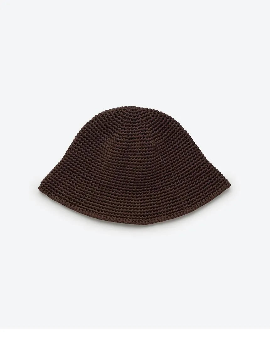 POLY HAND KNIT BUCKET HAT