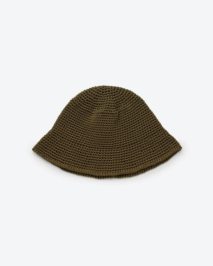 POLY HAND KNIT BUCKET HAT
