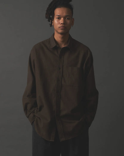 【予約商品】VINTAGE BRUSHED FLANNEL SHIRT