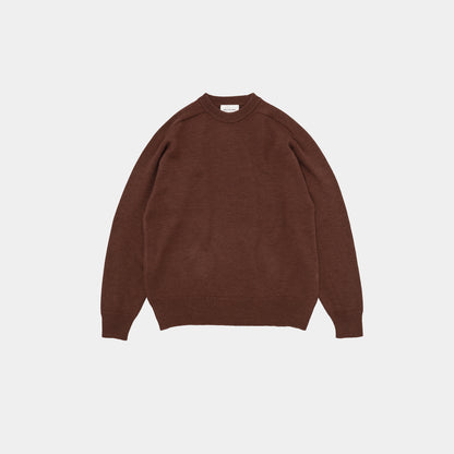 LINEN MIX SEAMLESS SWEATER