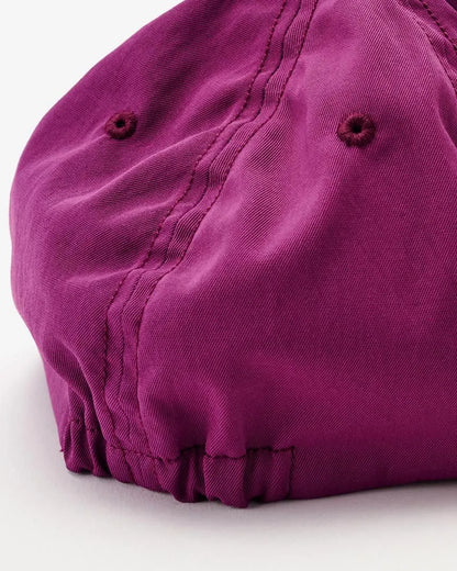 DRY TWILL ELASTIC BACK 6PANEL CAP