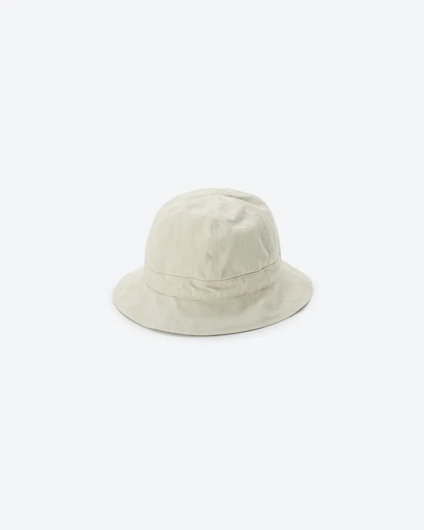 COTTON HERRINGBONE 6PANEL HAT