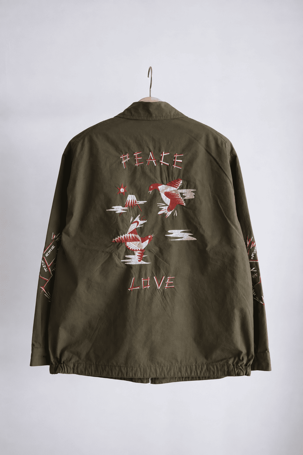 HIPPIE SOUVENIR ZIP UP JACKET