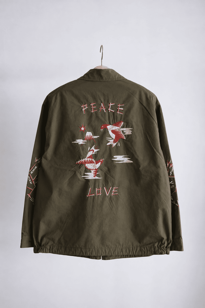HIPPIE SOUVENIR ZIP UP JACKET