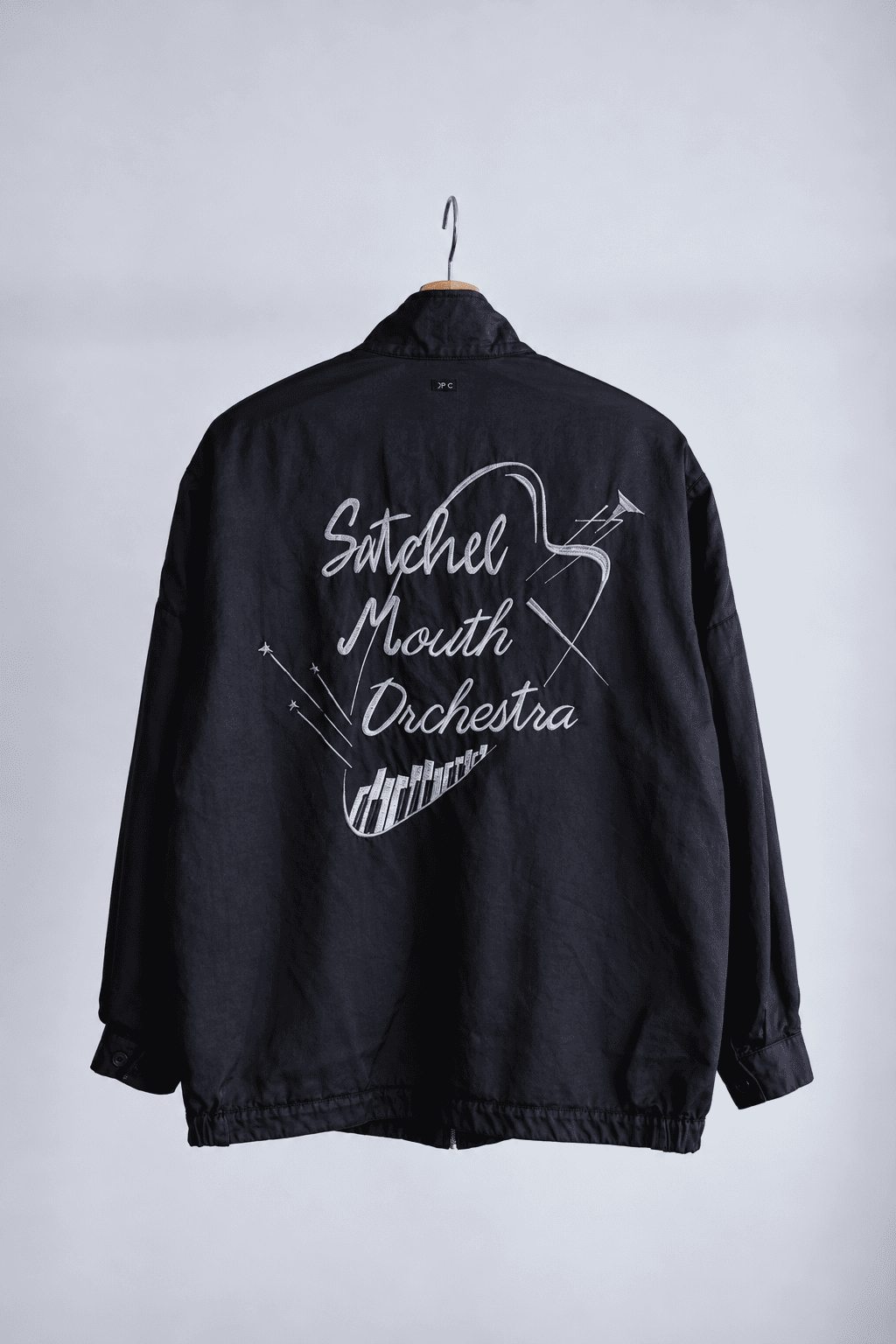 SATCHEL MOUTH ORCHESTRA REVERSIBLE ZIP UP JACKET