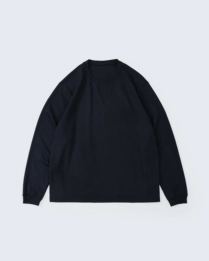 MERINO WOOL CREW NECK LONG SLEEVE SHIRT