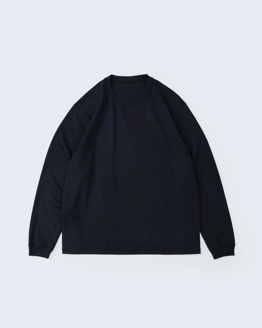 MERINO WOOL CREW NECK LONG SLEEVE SHIRT