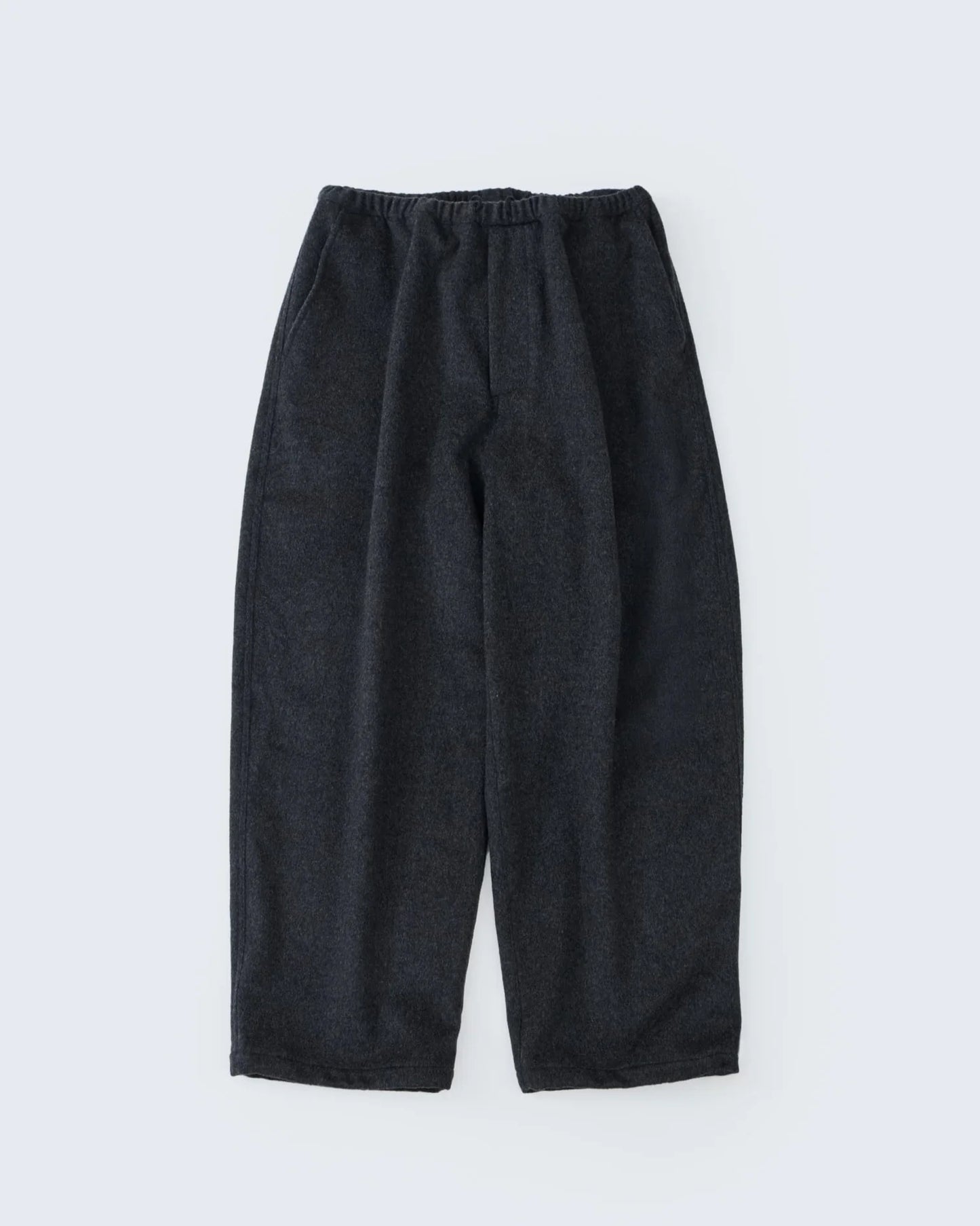 WOOL CASHMERE DRAWSTRING PANTS