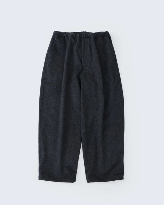 WOOL CASHMERE DRAWSTRING PANTS