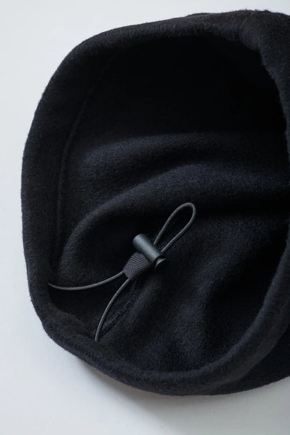 WOOL CASHMERE DRAWSTRING PANTS