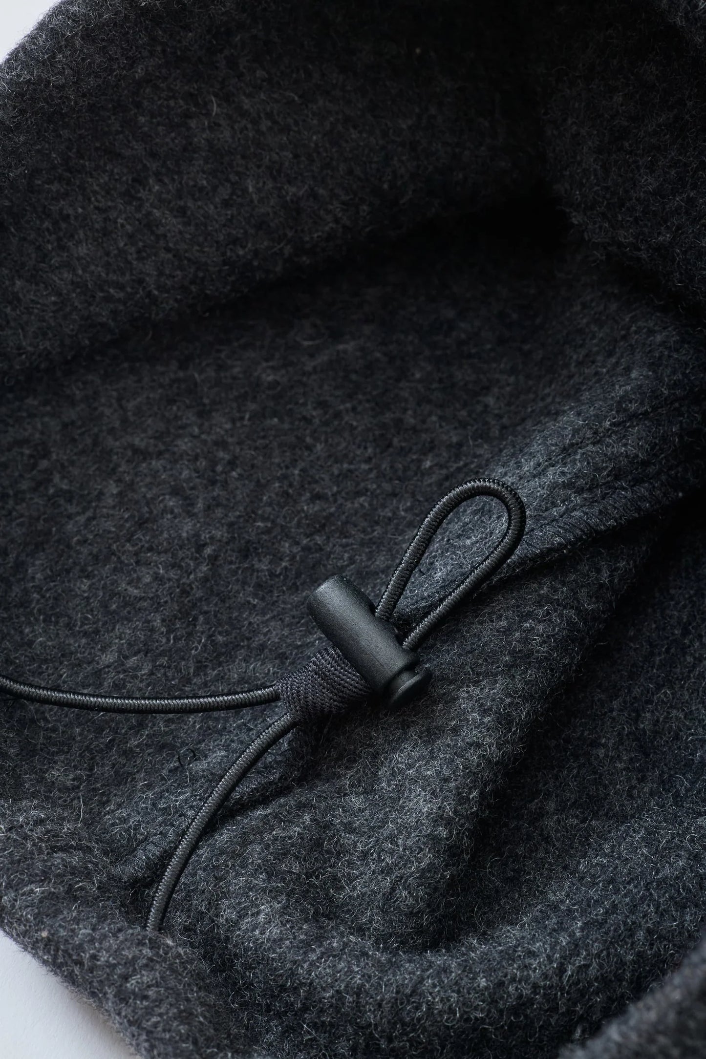 WOOL CASHMERE DRAWSTRING PANTS