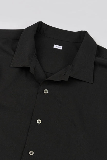 QUICK DRY STRETCH OPEN COLLAR SHIRT