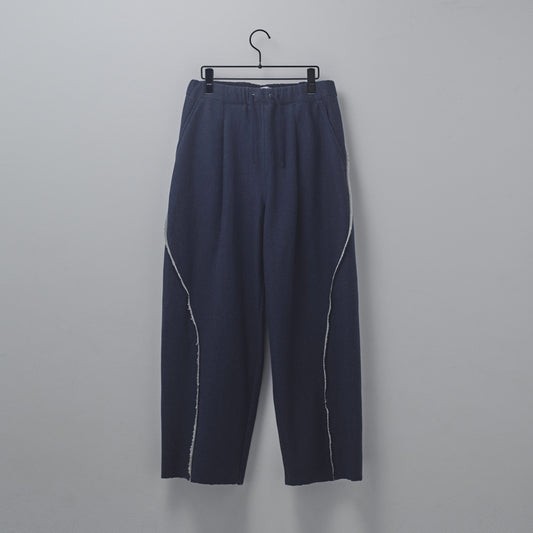 HAKEEM TWIST TROUSERS "TOP NAVY"