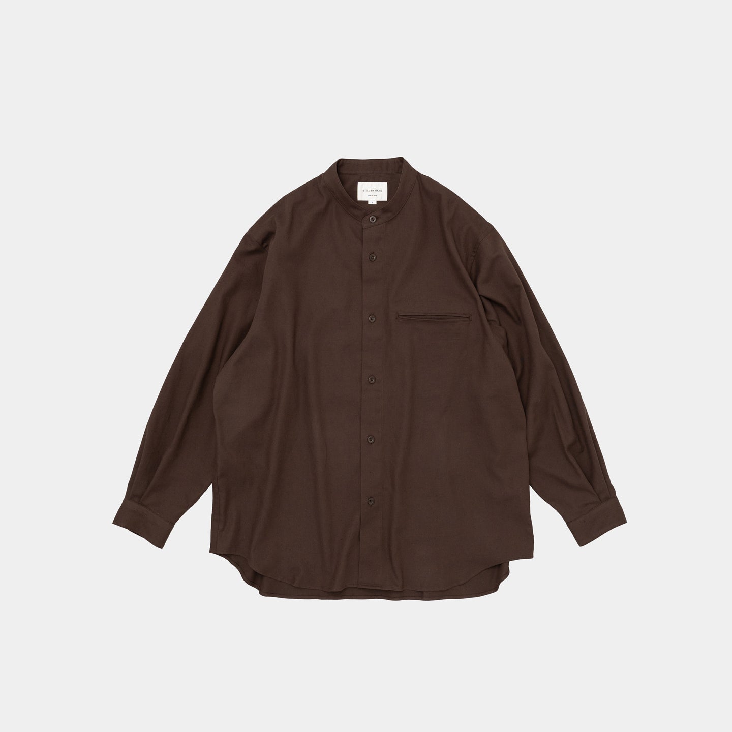 SILK NEP TWILL SHIRT