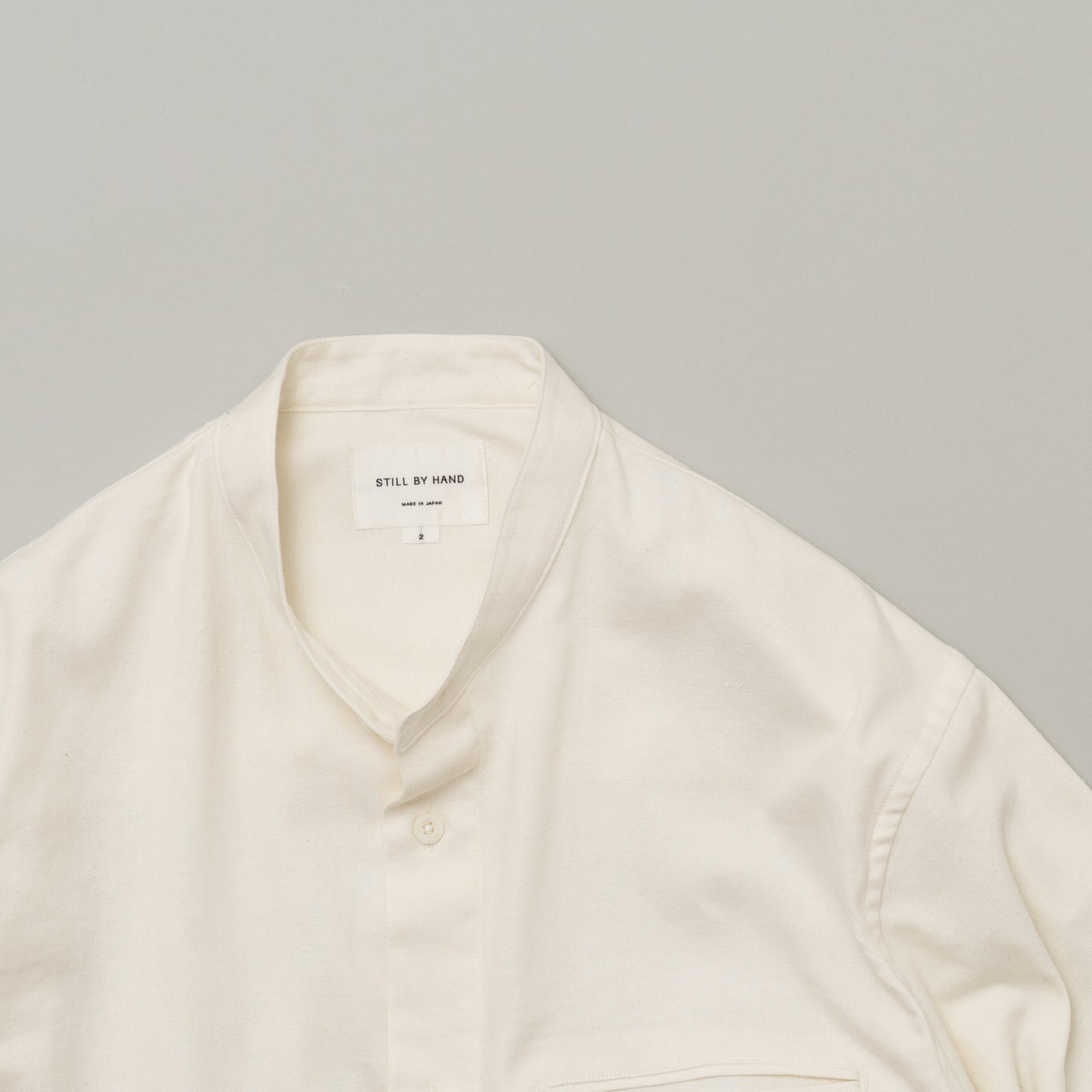 SILK NEP TWILL SHIRT