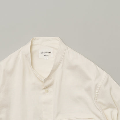 SILK NEP TWILL SHIRT