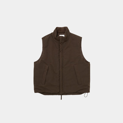 STAND COLLAR PADDED VEST