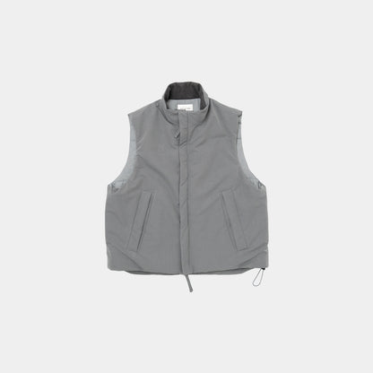 STAND COLLAR PADDED VEST