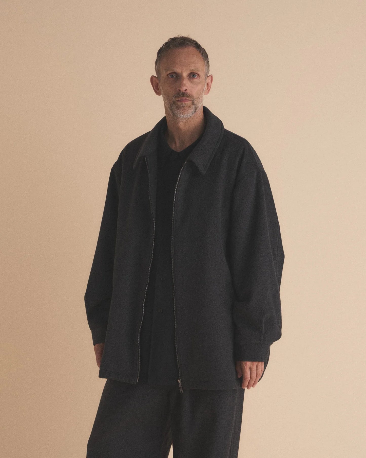 WOOL CASHMERE SWING TOP