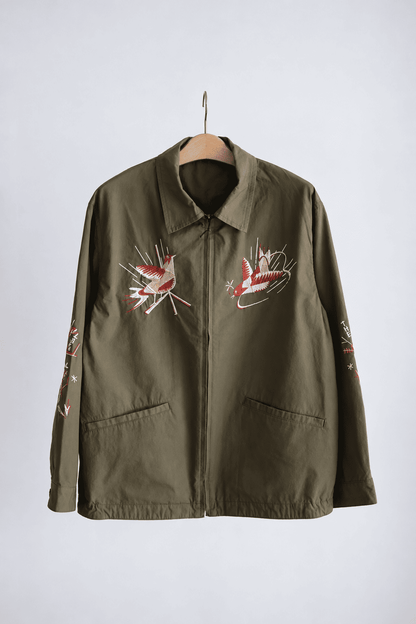 HIPPIE SOUVENIR ZIP UP JACKET