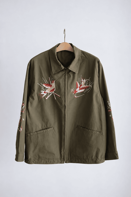 HIPPIE SOUVENIR ZIP UP JACKET