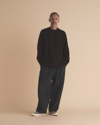 MERINO WOOL CREWNECK KNIT