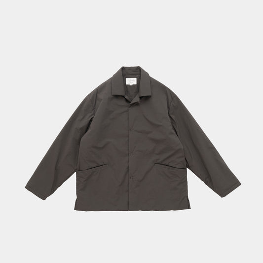 NYLON PUFFY SHIRT JACKET