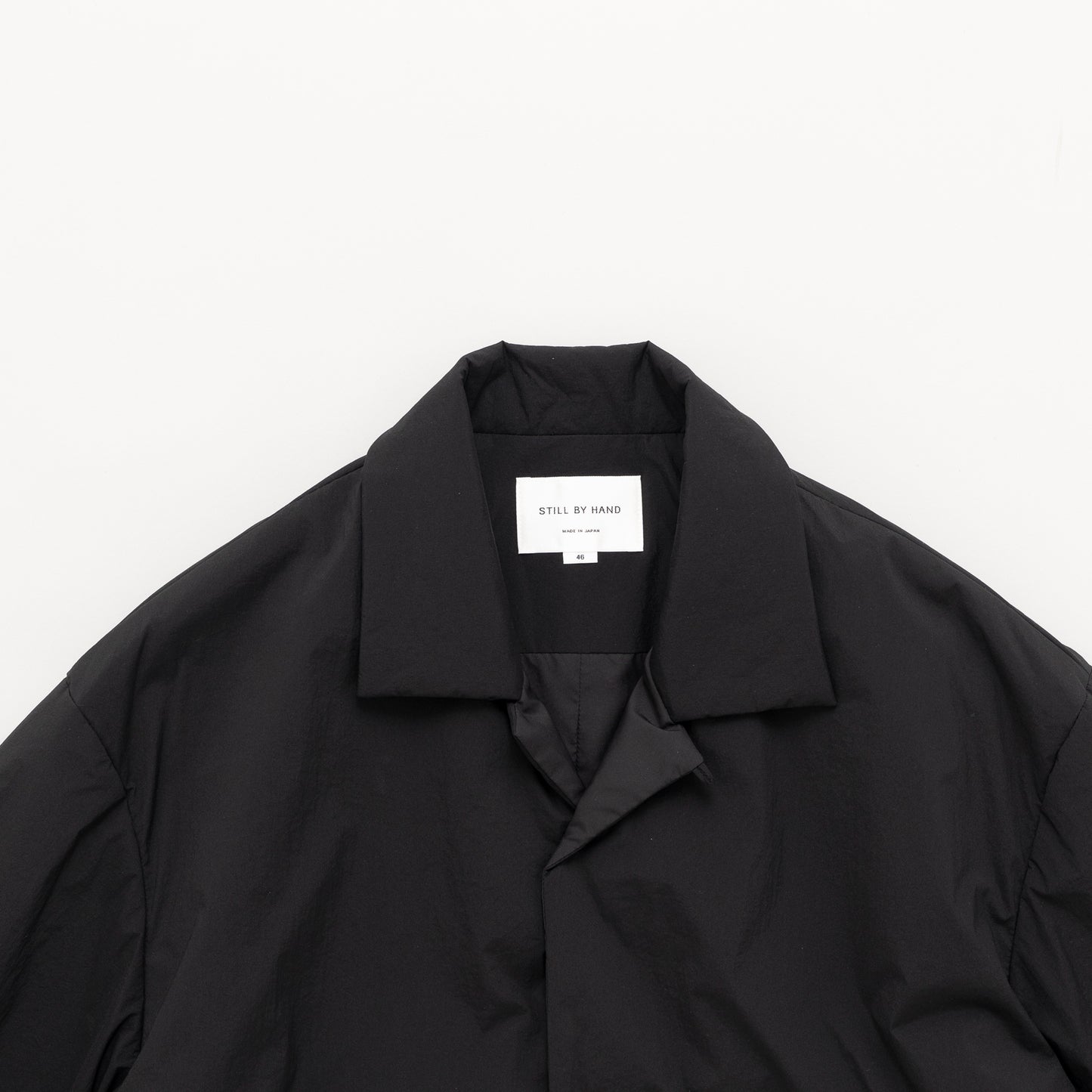 NYLON PUFFY SHIRT JACKET