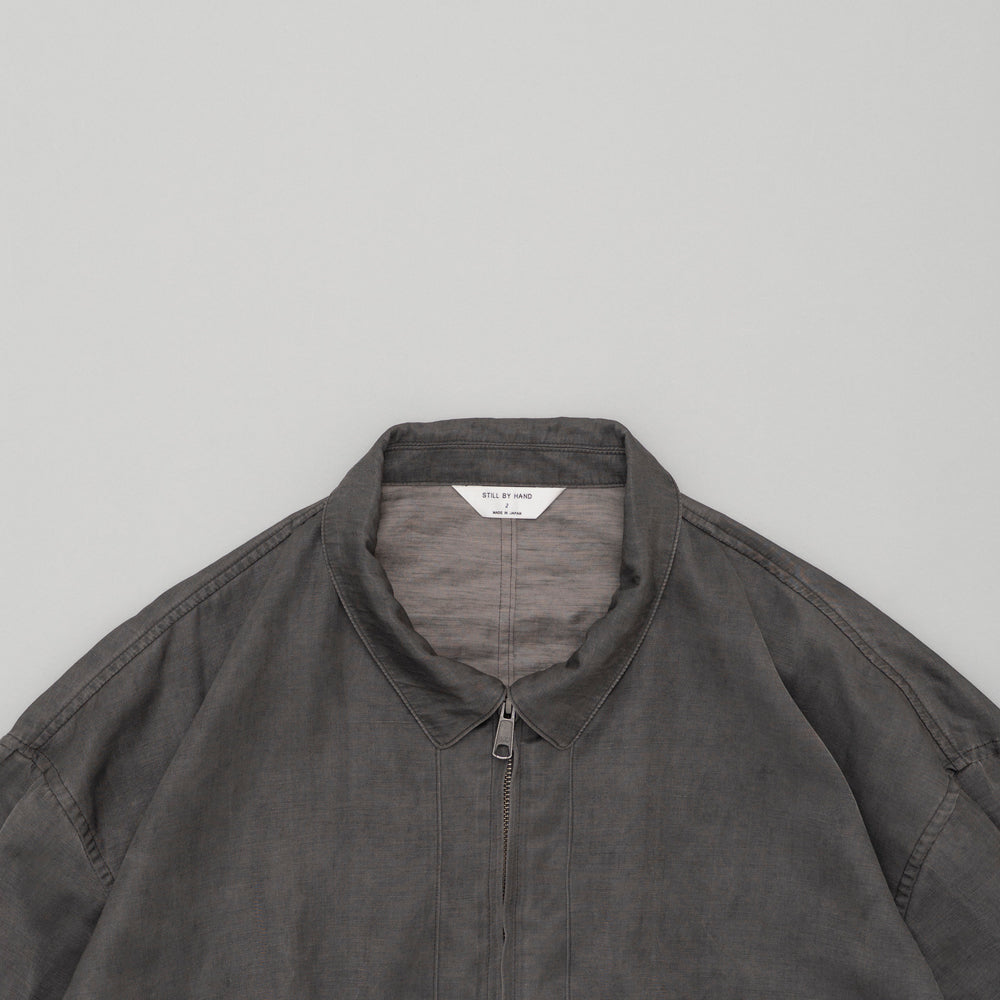 PIGMENT PRINT ZIP UP BLOUSON
