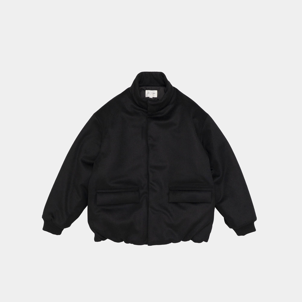PADDED WOOL BLOUSON