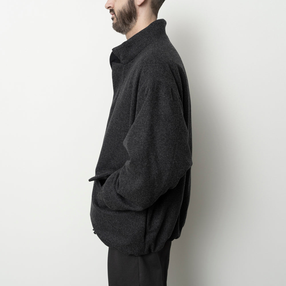 PADDED WOOL BLOUSON