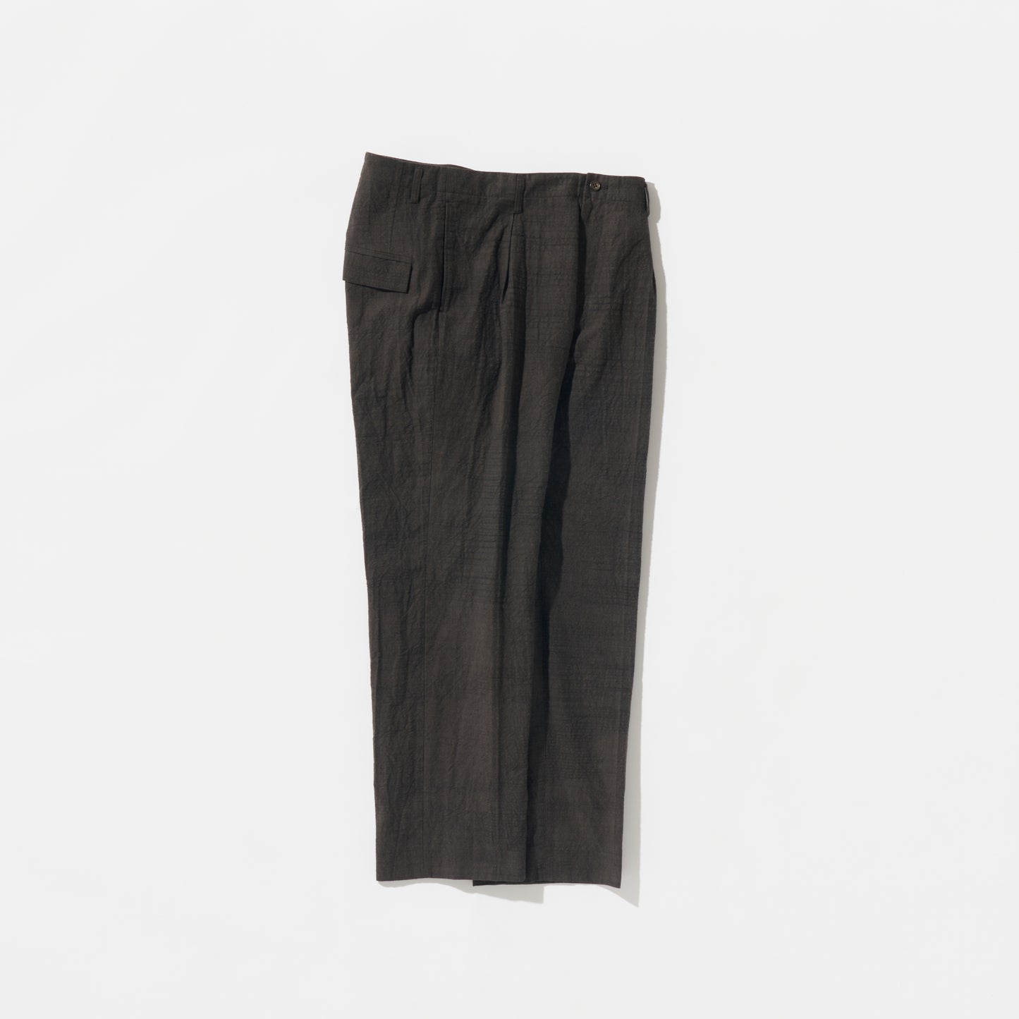 TUCK SUIT PANTS C