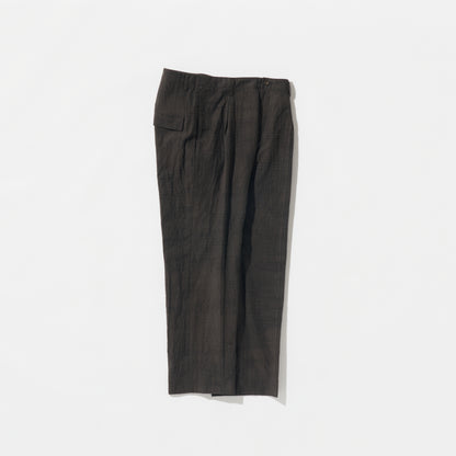 TUCK SUIT PANTS C