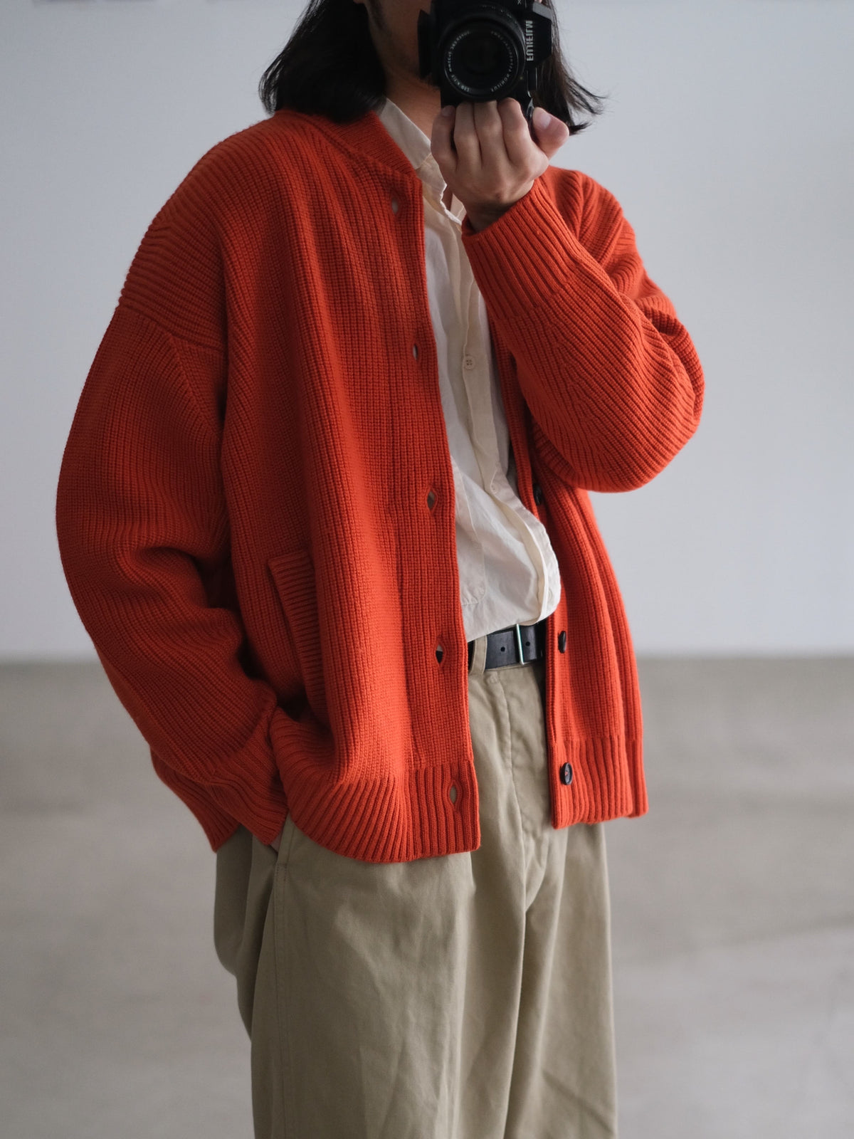MERINO WOOL KNIT BLOUSON