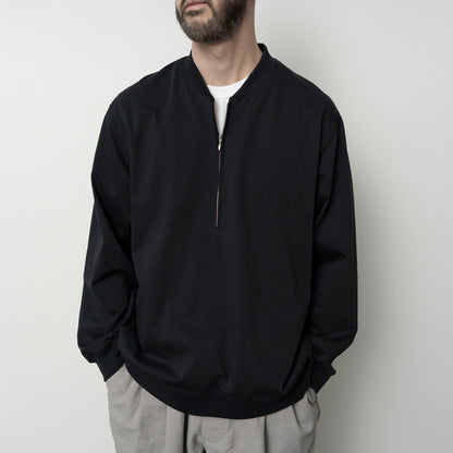 ZIP UP COTTON JUMPER