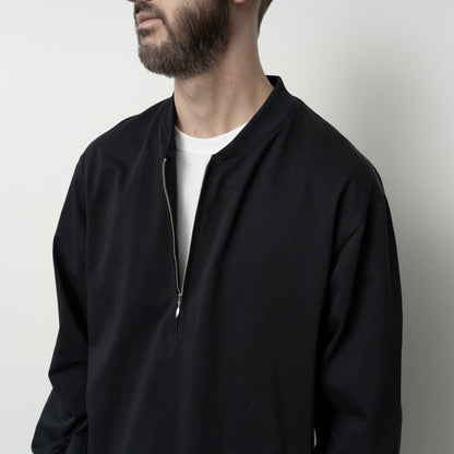 ZIP UP COTTON JUMPER