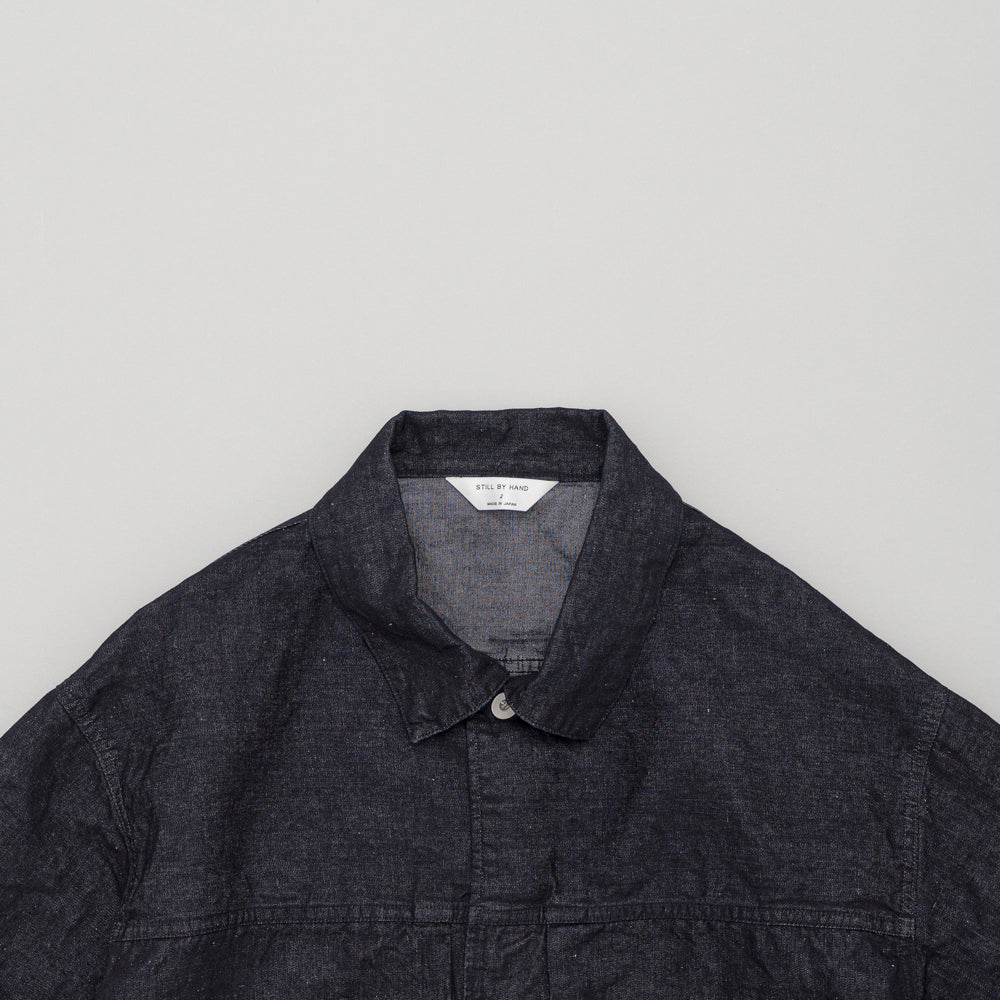 HEMP MIXED DENIM BLOUSON