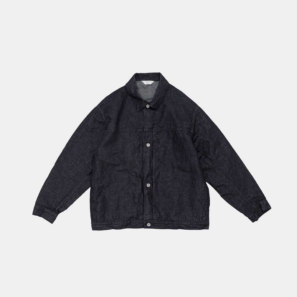 HEMP MIXED DENIM BLOUSON