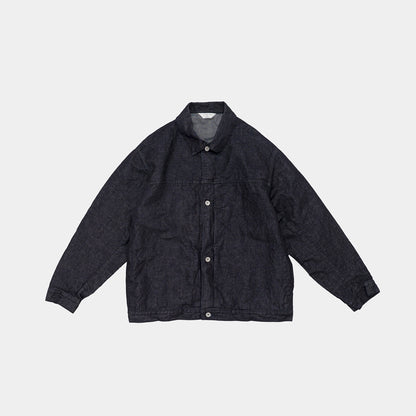 HEMP MIXED DENIM BLOUSON