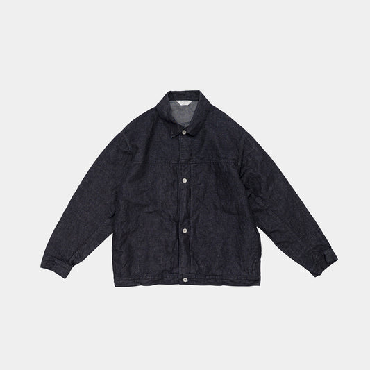 HEMP MIXED DENIM BLOUSON